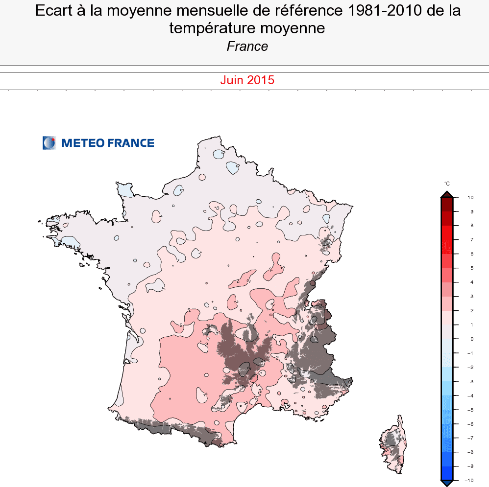Image d'illustration pour Bilan météo de juin : chaud, ensoleillé aux précipitations contrastées