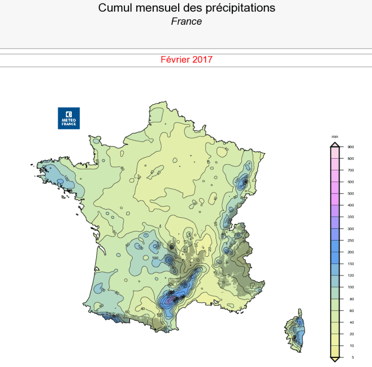 Image d'illustration pour Février 2017 parmi les 10 plus doux depuis 1900