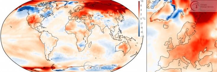 Image d'illustration pour Mars 2017 extrêmement doux dans le Monde