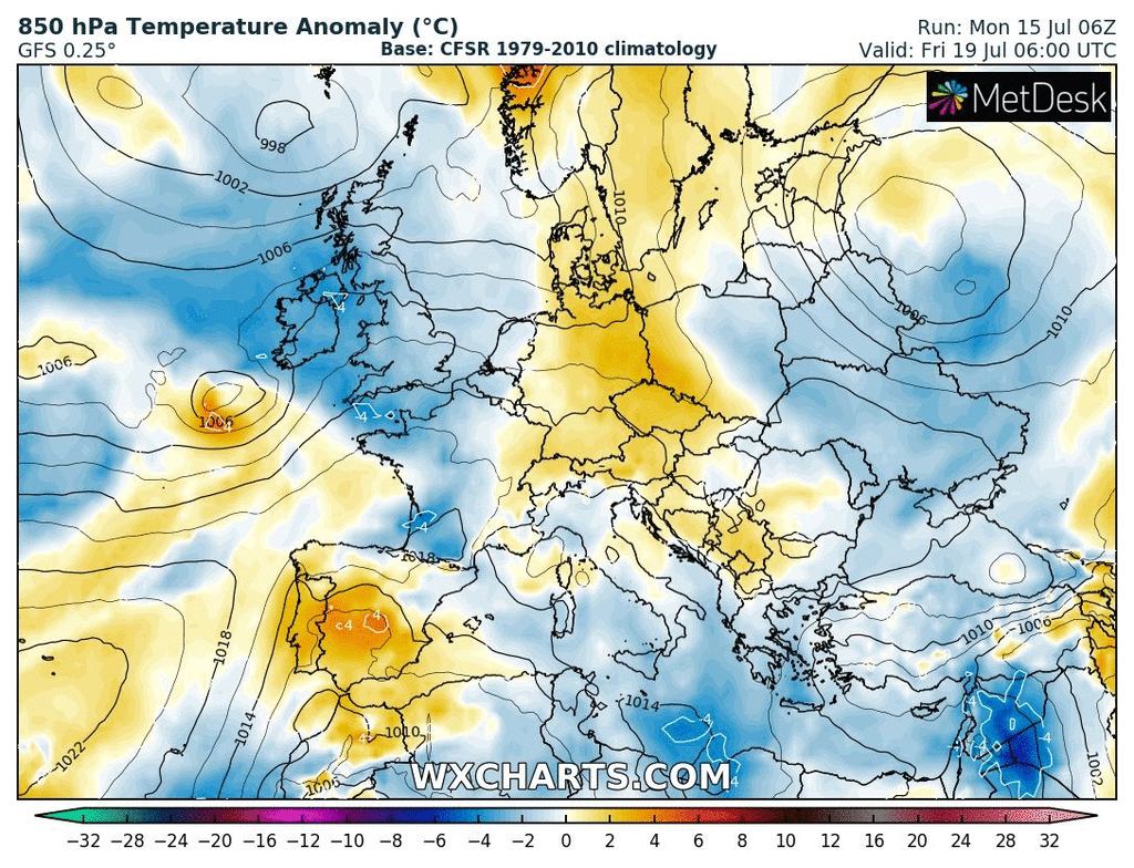 Image d'illustration pour Vers une nouvelle canicule fin juillet?