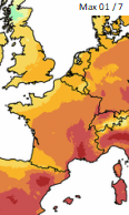 Image d'illustration pour Canicule exceptionnelle - Vigilance, prévisions météo & suivi