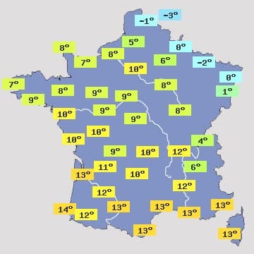 Image d'illustration pour Vraie vague de froid venue de Sibérie à partir de lundi 