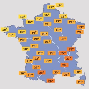 Image d'illustration pour Chute des températures à prévoir la semaine prochaine