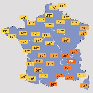 Image d'illustration pour Chute des températures à prévoir la semaine prochaine