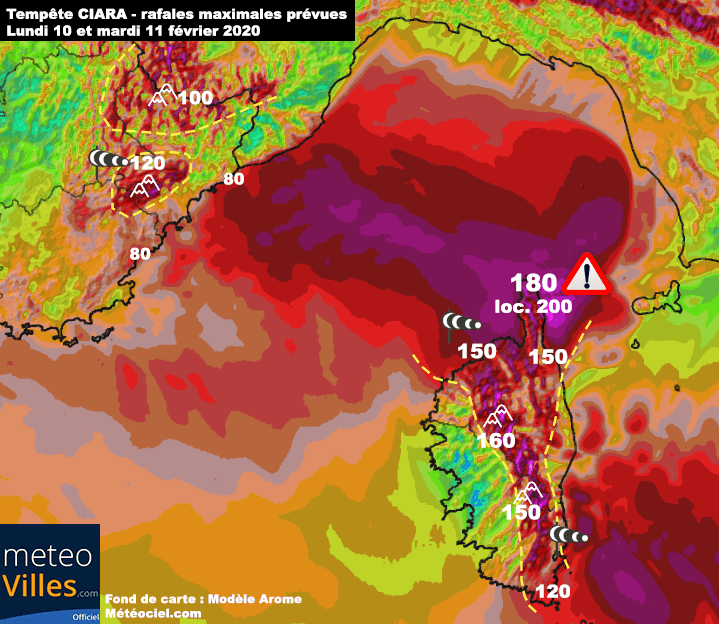 Image d'illustration pour Tempête Ciara : vent violents et submersion littorale ce dimanche et lundi