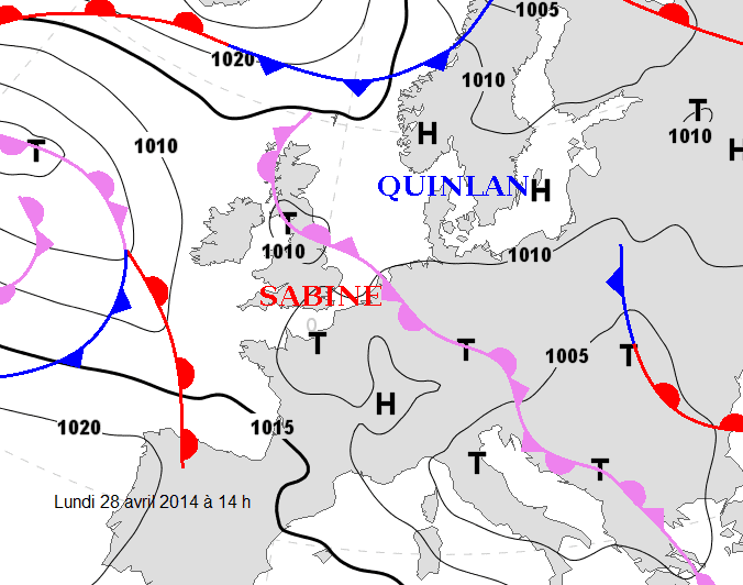 Image d'illustration pour Dépression Sabine - Instabilité - orages de grêle en Seine Maritime