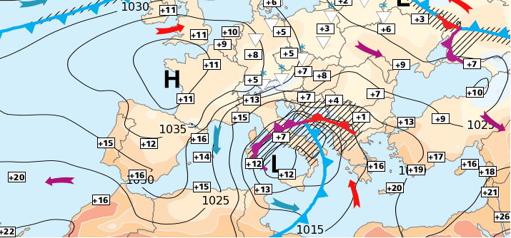 Image d'illustration pour Tempête Anton en Méditerranée : vent, inondations et blizzard