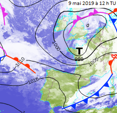 Image d'illustration pour Pluie, tempête et orages de grêle ce 8 mai 2019