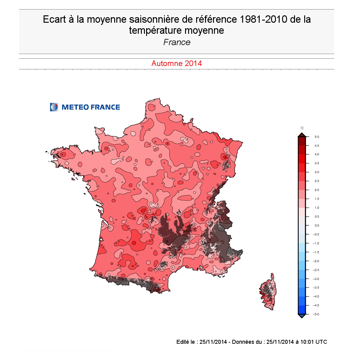 Image d'illustration pour Automne 2014 : le second plus doux depuis 1900 ! 