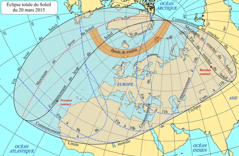Image d'illustration pour Météo : quel temps pour l'éclipse de soleil du 20 mars ?