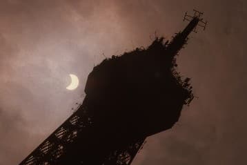 Image d'illustration pour Impact d'une éclipse de soleil sur les relevés météo