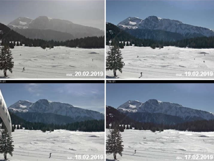 Image d'illustration pour Enneigement sur Pyrénées et Alpes & vacances de février