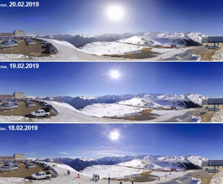 Image d'illustration pour Enneigement sur Pyrénées et Alpes & vacances de février