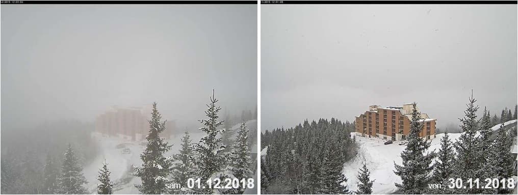 Image d'illustration pour Enneigement sur les Alpes et les Pyrénées au 5 décembre