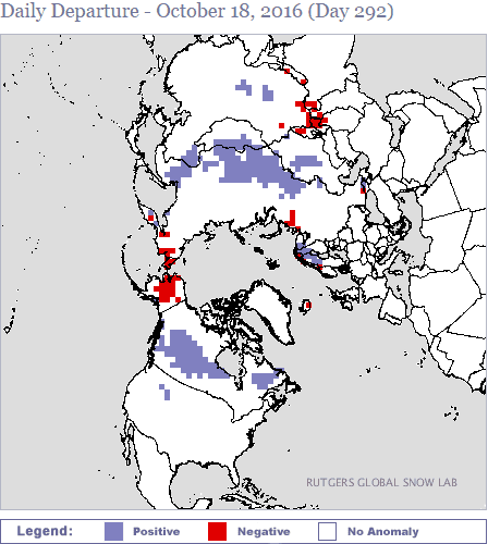 Image d'illustration pour Suivi de l'enneigement sur l'hémisphère Nord