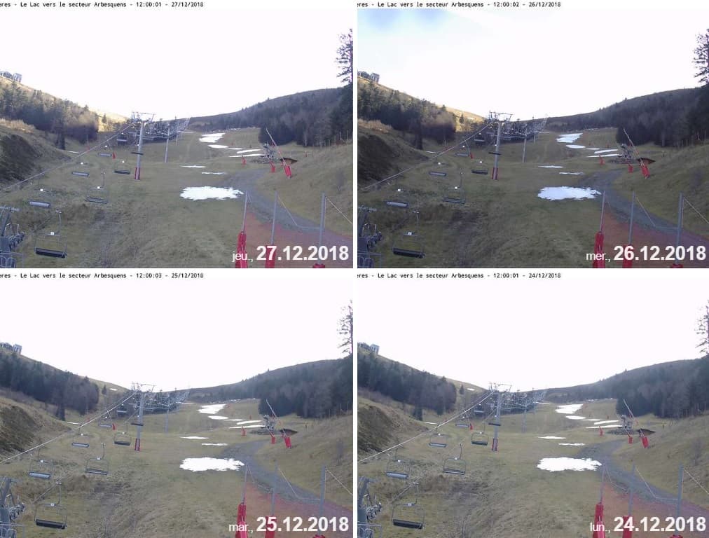 Image d'illustration pour Enneigement sur les Alpes et les Pyrénées & vacances de Noël