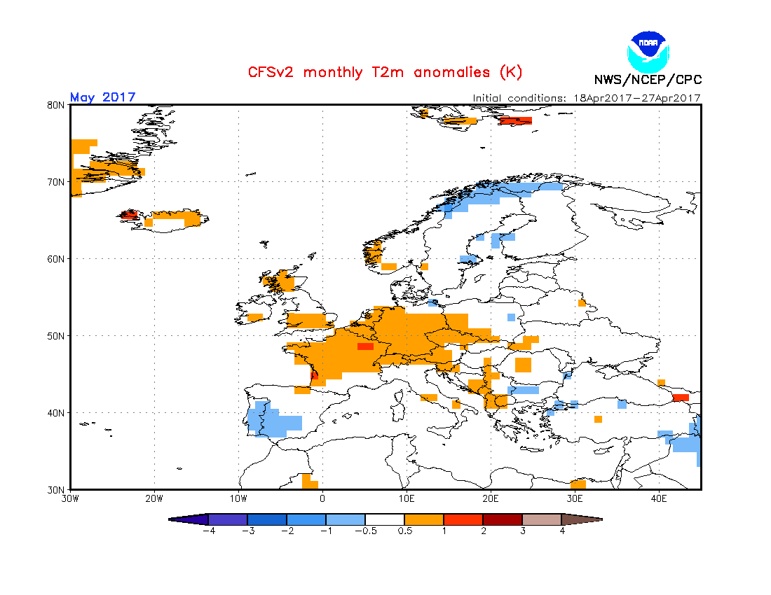 Image d'illustration pour Prévision mensuelle : quel temps pour ce mois de mai? 