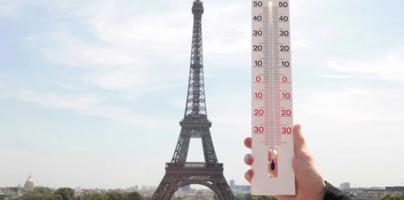 Image d'illustration pour Très forte chaleur et canicule à Paris et en Ile-de-France