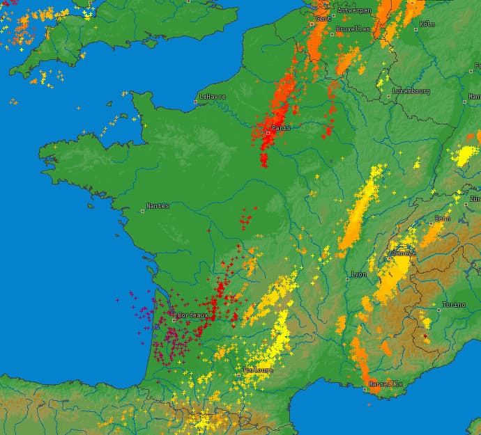Image d'illustration pour Retour des orages (vigilance)