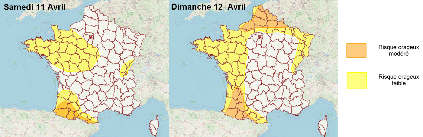 Image d'illustration pour Premiers orages printaniers de la saison dans les prochains jours