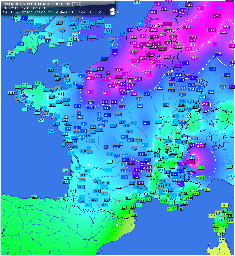 Image d'illustration pour Mars 2013 : chutes de neige exceptionnelles en Normandie 