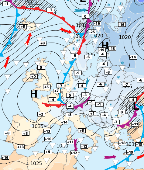 Image d'illustration pour Bilan de l'épisode de froid et de neige fin 2014 et début 2015