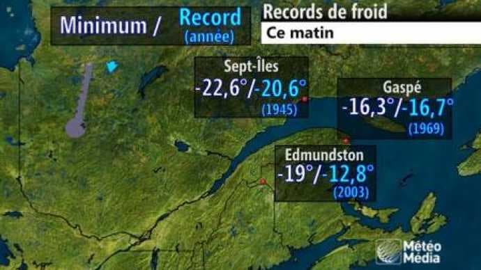 Image d'illustration pour Etats Unis : records de froid à l'Est et de douceur à l'Ouest