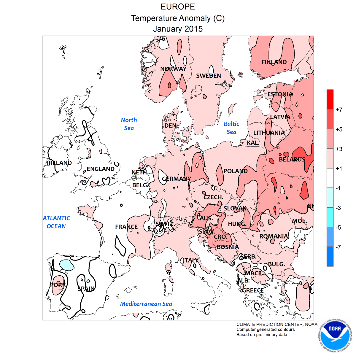 Image d'illustration pour Une période froide en France au sein d'un hiver doux en Europe
