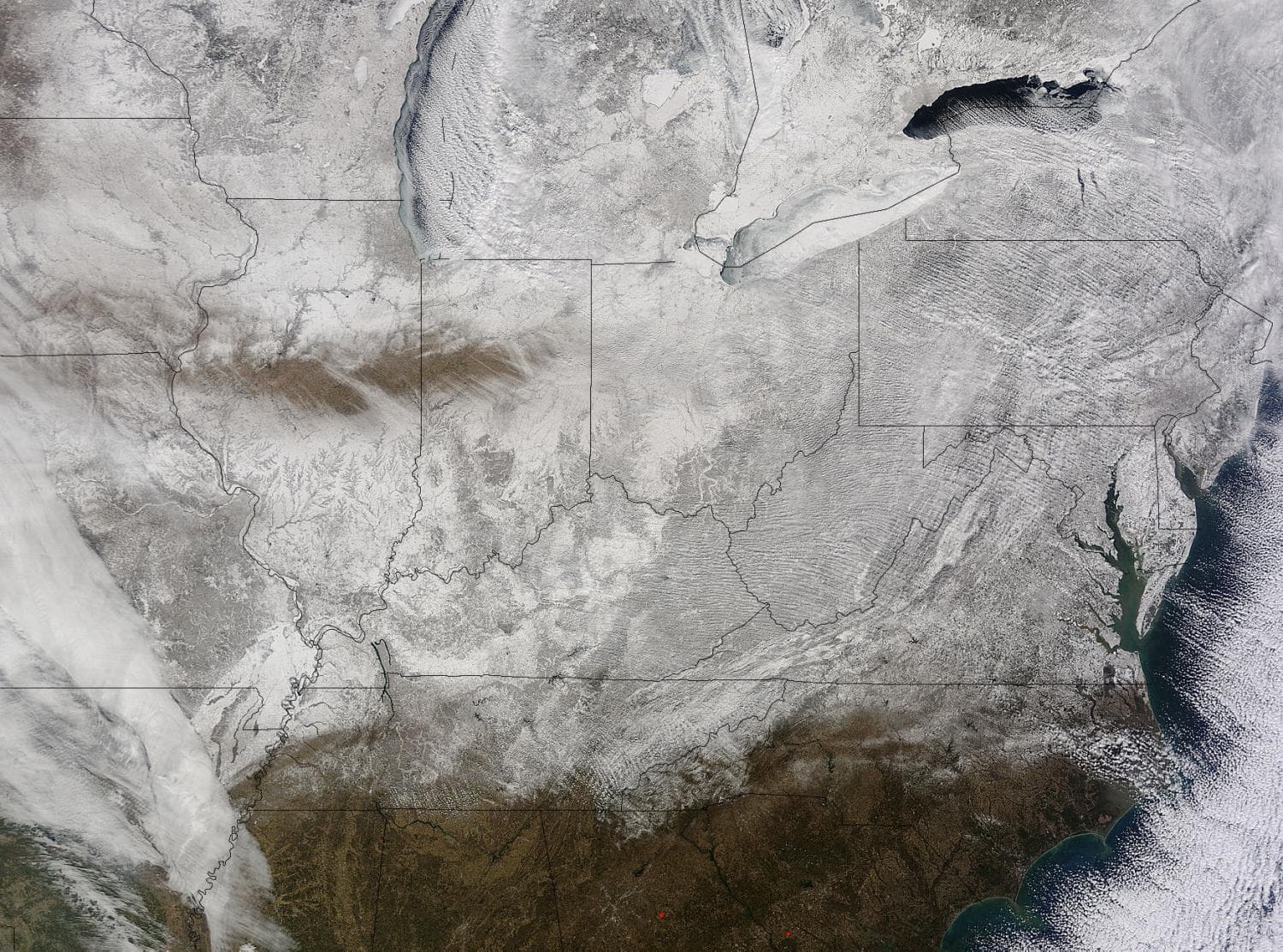 Image d'illustration pour L'hiver rigoureux se prolonge sur l'Est du Canada et des Etats-Unis