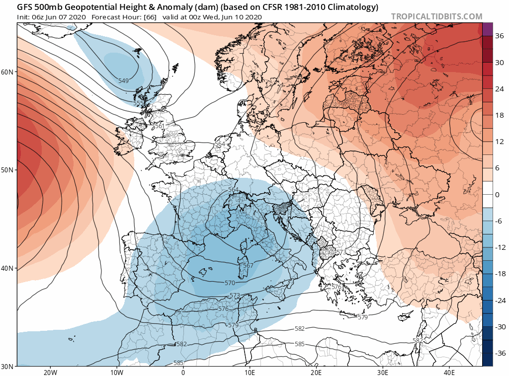 Image d'illustration pour Goutte froide : fraîcheur et humidité en vue ces prochains jours 