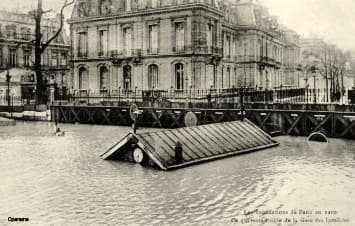 Image d'illustration pour Crue de la Seine et de la Saône