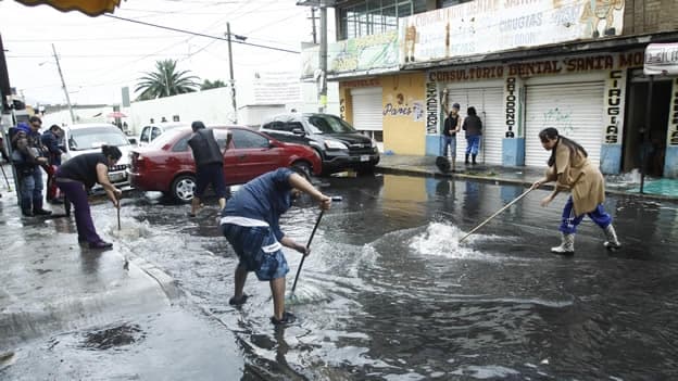 Image d'illustration pour Inondations majeures à Mexico