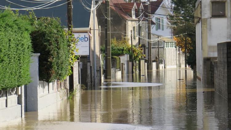 Image d'illustration pour Fortes pluies et inondations dans le Pas-de-Calais