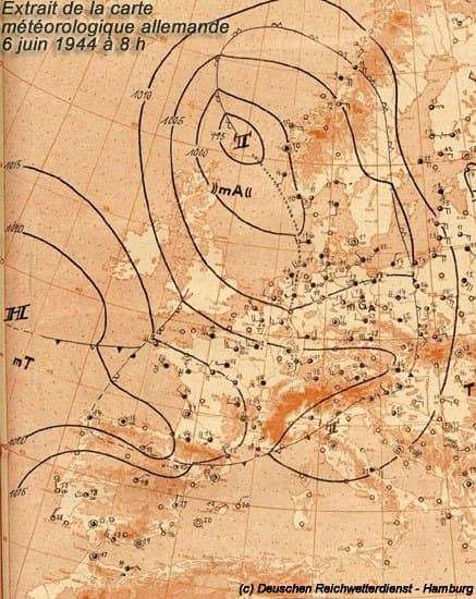 Image d'illustration pour Un prévision météo déterminante : débarquement du 6 juin 1944