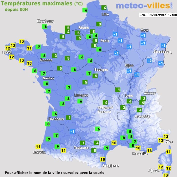 Image d'illustration pour Bilan de l'épisode de froid et de neige fin 2014 et début 2015