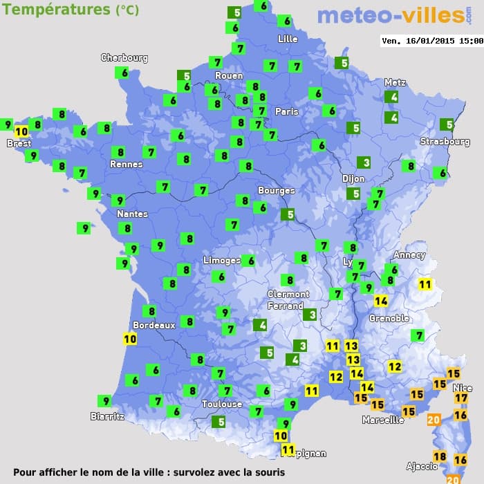Image d'illustration pour Baisse des températures - retour de la neige en montagne