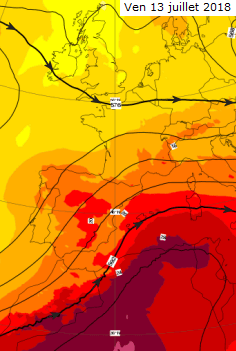 Image d'illustration pour Météo du 14 juillet : chaud et tournant à l'orage