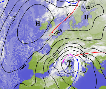 Image d'illustration pour Sud-Est : Tramontane, mistral, bise, burle, neige et congères