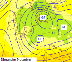 Image d'illustration pour Première neige en moyenne montagne sur les Alpes du Sud