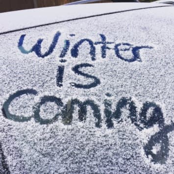 Image d'illustration pour Première neige en moyenne montagne sur les Alpes du Sud