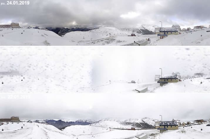 Image d'illustration pour Enneigement & risque d'avalanche sur Pyrénées et Alpes