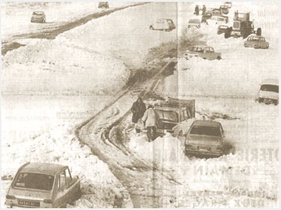 Image d'illustration pour Fin décembre 1970 : chaos sous la neige en vallée du Rhône