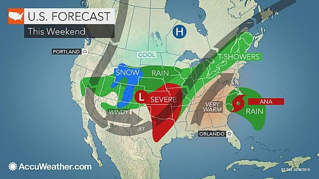 Image d'illustration pour Retour de la neige sur les Etats-Unis et le Canada