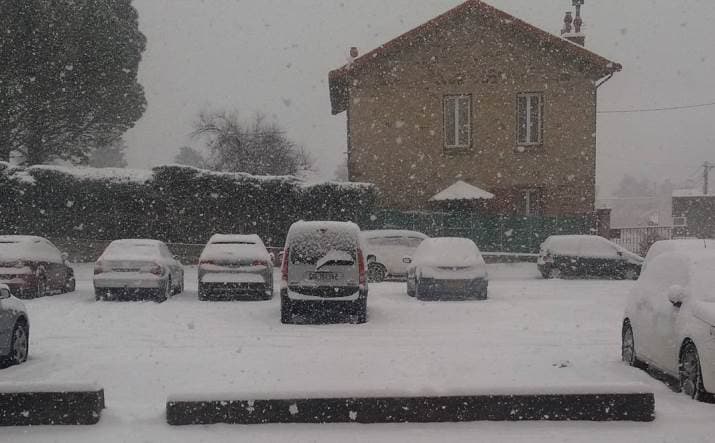 Image d'illustration pour Neige de la vallée du Rhône aux Cévennes