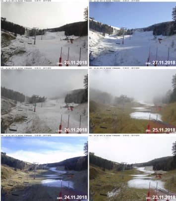 Image d'illustration pour Enneigement sur les Alpes et les Pyrénées
