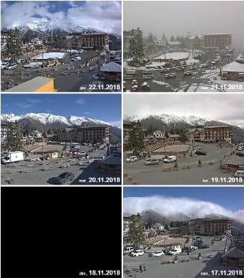 Image d'illustration pour Enneigement sur les Alpes et les Pyrénées