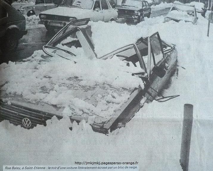 Image d'illustration pour Orages de neige en novembre 1982 sur l'Est du Massif Central