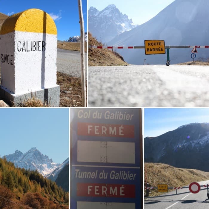 Image d'illustration pour Les cols de montagne ferment, la neige arrive