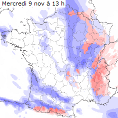 Image d'illustration pour Premières chutes de neige en plaine de la saison