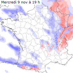 Image d'illustration pour Premières chutes de neige en plaine de la saison